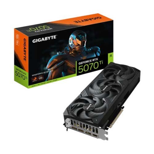 Gigabyte GeForce RTX 5070 Ti Windforce OC SFF 16GB Graphics Card GV-N507TWF3OC-16GD