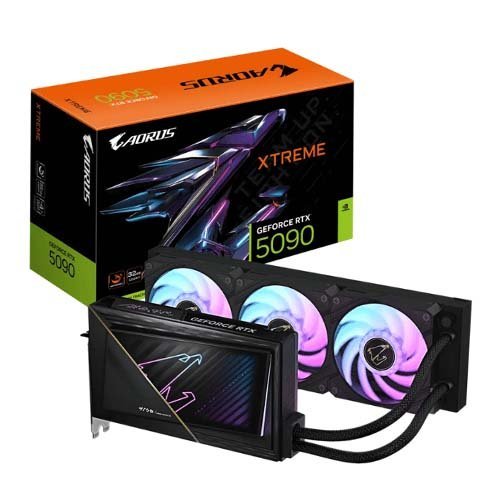 Gigabyte GeForce RTX 5090 XTREME WATERFORCE 32GB GDDR7 Gaming Graphic Card GV-N5090AORUSX W32GD