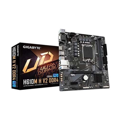 Gigabyte H610M H V2 DDR4 13th-12th Gen Motherboard