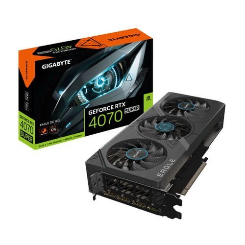 Gigabyte RTX 4070 Super Eagle OC 12GB Gaming Graphics Card GV-N407SEAGLE-OC-12GD