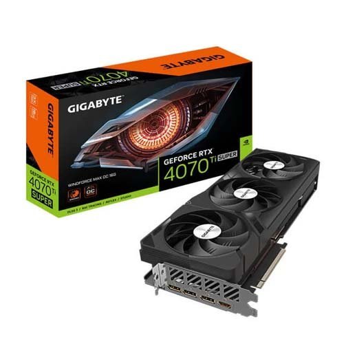 Gigabyte RTX 4070 Ti Super Windforce Max OC 16Gb Graphics Card GV-N407TSWF3MAX OC-16GD