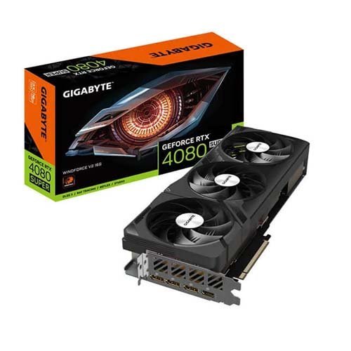 Gigabyte Rtx 4080 Super Windforce V2 16GB Graphics Card GV-N408SWF3V2-16GD
