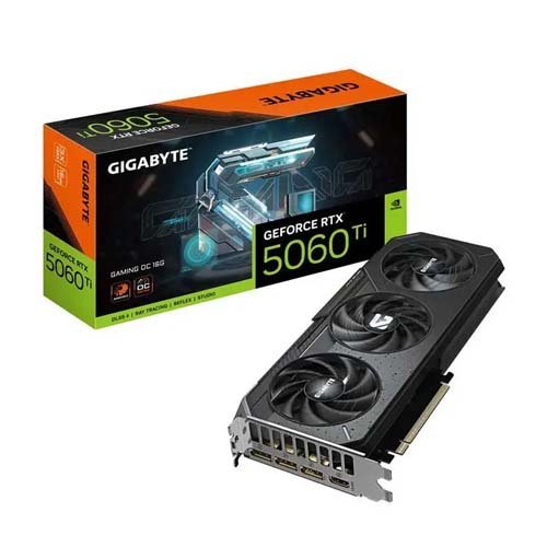 Gigabyte RTX 5060 Ti Gaming OC 16Gb GDDR7 Graphic Card GV-N506TGAMING OC-16GD