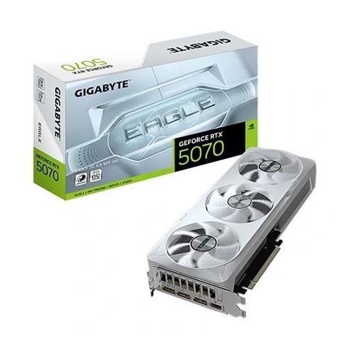 Gigabyte RTX 5070 Eagle OC Ice SFF 12GB GDDR7 Graphic Card GV-N5070EAGLEOC ICE-12GD