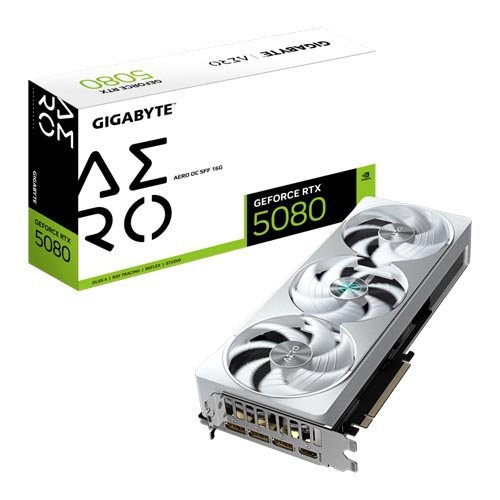 Gigabyte RTX 5080 Aero OC SFF 16GB Graphics Card GV-N5080AERO OC-16GD