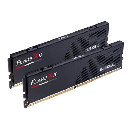 G.Skill Flare X5 32GB (16GBx2) DDR5 6000MHz (Matte Black) Memory F5-6000J3636F16GX2-FX5