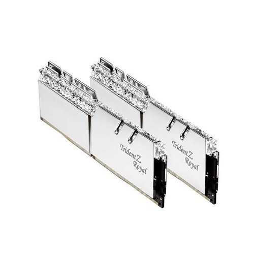 G.SKILL Trident Z Royal 16GB (2x8GB) 3200MHz DDR4 RGB Desktop Memory F4-3200C16D-16GTRS