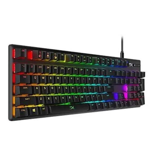 HyperX Alloy Origins Mechanical Gaming Keyboard With Detachable Cable RGB Backlighting-Black 4P4F6AA#ABA