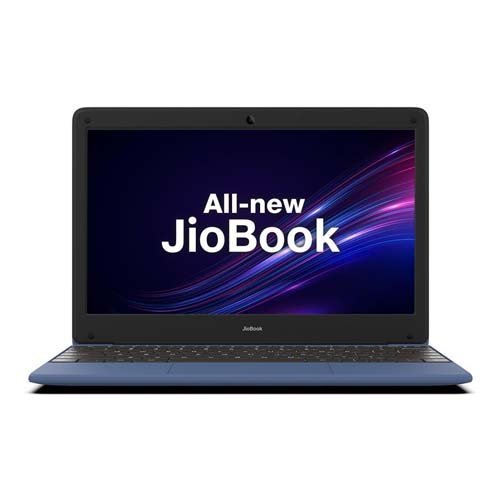 JioBook 11 (2023) Mediatek 8788 Octa-core 4GB LPDDR4 64GB Thin and Light Laptop NB1112MM(BLU)