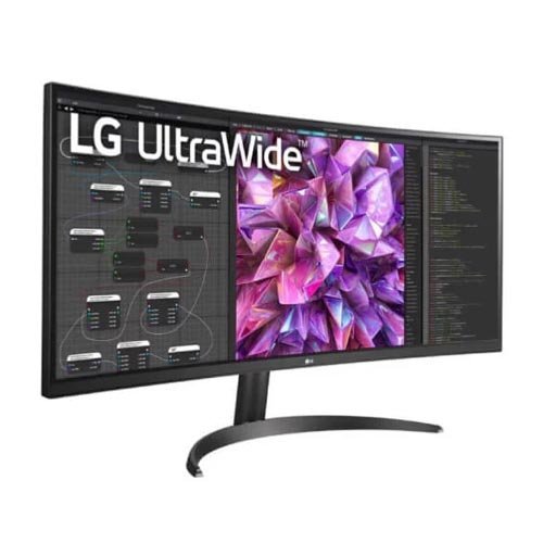LG 34 Inch 34WQ60C-B 21:9 Curved UltraWide QHD Monitor