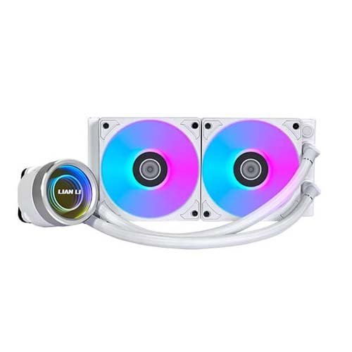 Lian Li Galahad II Trinity ARGB 240mm CPU Liquid Cooler White G89-GA2T24W-IN