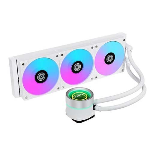 Lian Li Galahad II Trinity ARGB 360mm CPU Liquid Cooler White G89-GA2T36W-IN
