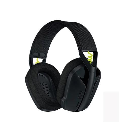Logitech G435 Wireless Gaming Headset (Black-Neon Yellow) 981-001051