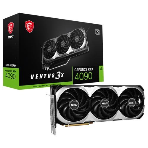 MSI GeForce RTX 4090 VENTUS 3X 24G OC Graphic Card