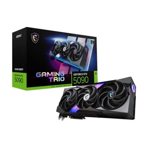 MSI GeForce RTX 5090 Gaming Trio 32GB GDDR7 Graphics Card