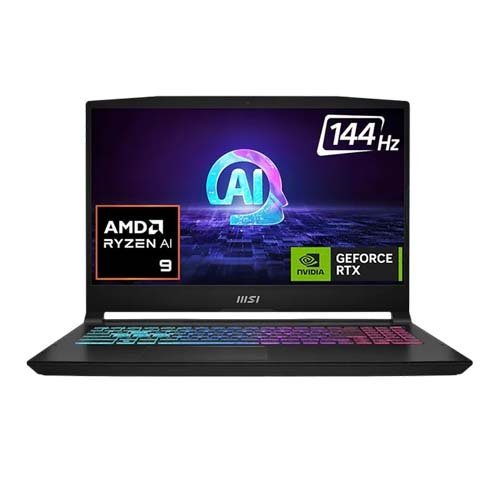 MSI KATANA A15 AI B8VF-447IN 15.6 Inch AMD R9-8945HS 16GB RAM 512GB SSD RTX4060 GPU Gaming Laptop 9S7-158N31-447