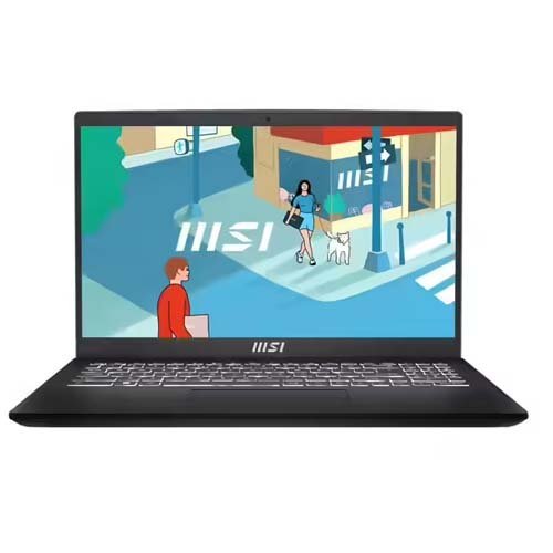 MSI MODERN 15H B13M-225IN 15.6 Inch Intel i7-13620H 16GB RAM 512GB SSD Integrated GPU Gaming Laptop 9S7-15H411-225