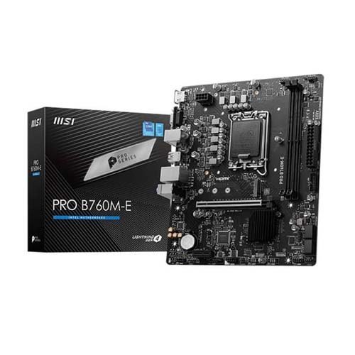 MSI Pro B760M-E DDR5 Motherboard PRO-B760M-E