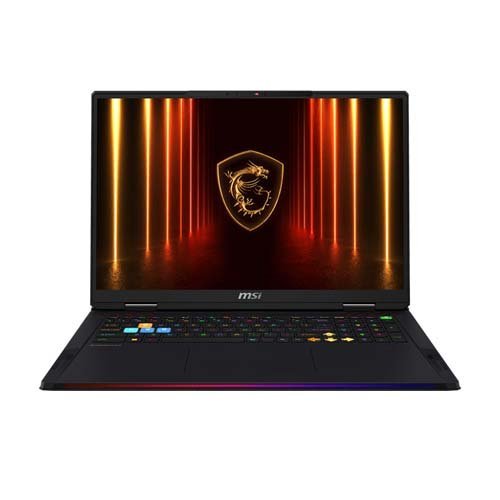 MSI Raider 18HX AI A2XWJG-253IN 18 inch Intel Ultra 9-285HX DDR5 RAM 64G 4TB NVMe SSD RTX5090 24GB GPU Gaming Laptop