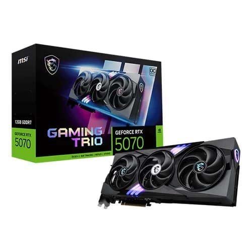 MSI RTX 5070 Gaming Trio OC 12GB GDDR7 Graphic Card