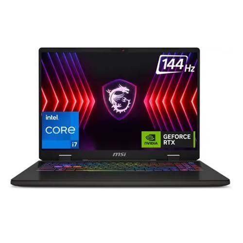 MSI Sword 16HX B14VEKG-210IN 16.0 Inch Intel i7-14700HX 16GB RAM 1TB SSD RTX4050 GPU Gaming Laptop 9S7-15P214-210