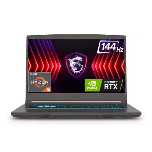 MSI THIN A15 B7UC-102IN 15.6 Inch AMD R5-7535HS 16GB RAM 512GB SSD Integrated GPU Gaming Laptop 9S7-16RK11-102