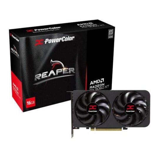 PowerColor AMD Radeon RX 9060 XT Reaper 16GB GDDR6 Graphic Card RX9060XT 16G-A