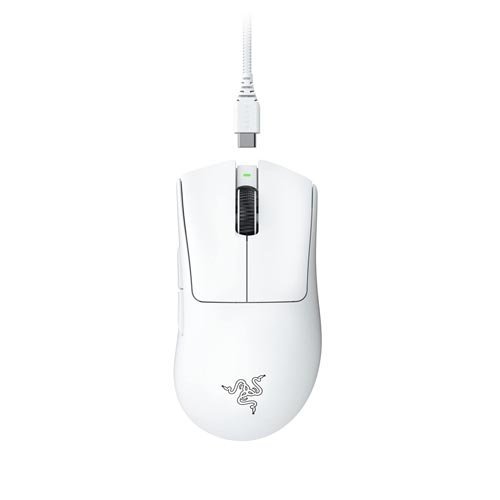Razer DeathAdder V3 Pro Wireless Gaming Mouse (White) RZ01-04630200-R3A1