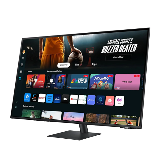 Samsung 4K 43 Inch 60Hz 3840 x 2160 Resolution 4ms Smart Gaming Monitors LS43DM702UWXXL