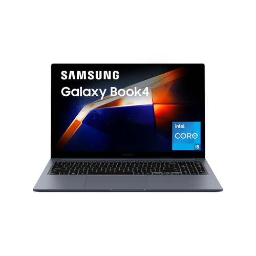 Samsung Galaxy Book4 15.6 Intel Core i5 1335U Processor 16GB RAM 512GB SSD Intel Graphics Laptop NP754XGJ-KS1IN