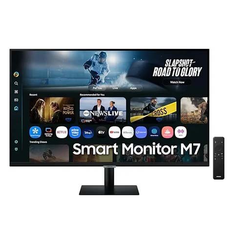 Samsung M7 M70F 4K 32 Inch 60Hz 3840 x 2160 Resolution 4ms Response Time VA Panel Smart Gaming Monitors LS32FM700UWXXL
