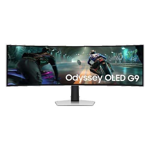 Samsung Odyssey OLED G9 49 Inch 144Hz 5120 x 1440 Resolution 0.03ms Response Time OLED Panel Gaming Monitors LS49DG910SWXXL