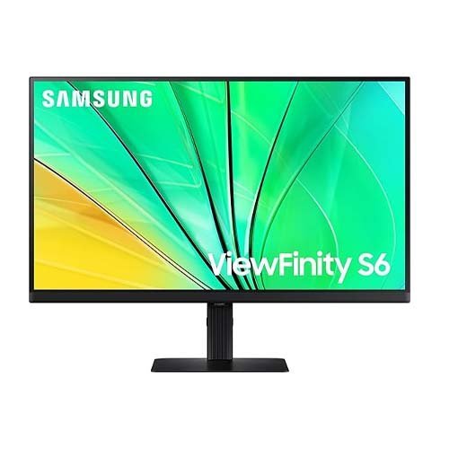 Samsung ViewFinity S6 27 Inch 100Hz 2560 x 1440 Resolution 5ms Response Time IPS Panel Gaming Monitors LS27D600EAWXXL