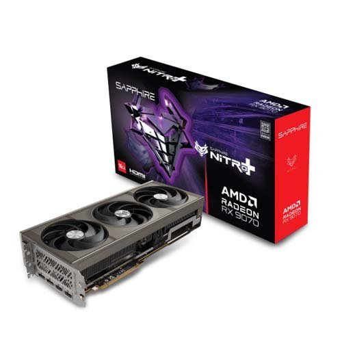 Sapphire Nitro+ Plus AMD Radeon RX 9070 OC Graphic Card 11349-01-20G