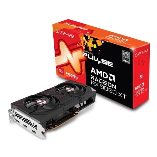 Sapphire PULSE AMD Radeon RX 9060 XT 8GB Graphic Card 11350-04-20G