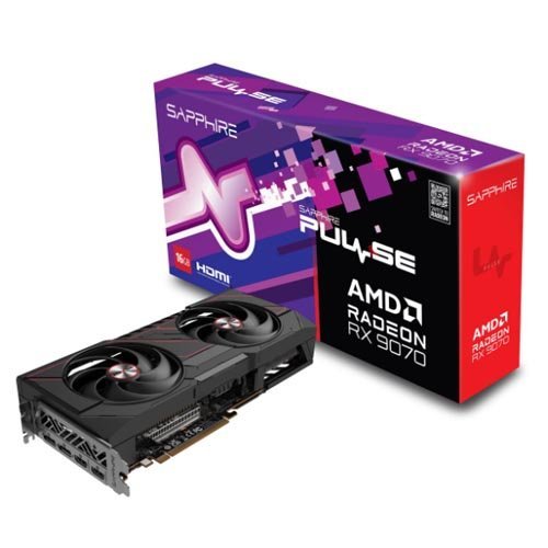 Sapphire Pulse AMD Radeon RX 9070 Graphic Card 11349-03-20G