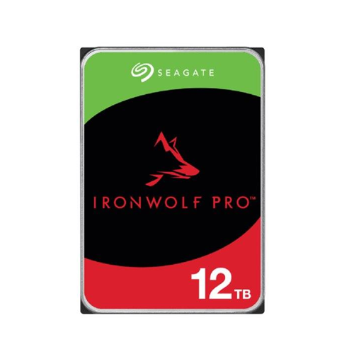 Seagate IronWolf Pro 12TB 256MB Cache 7200 RPM Enterprise NAS Internal HDD ST12000NT001