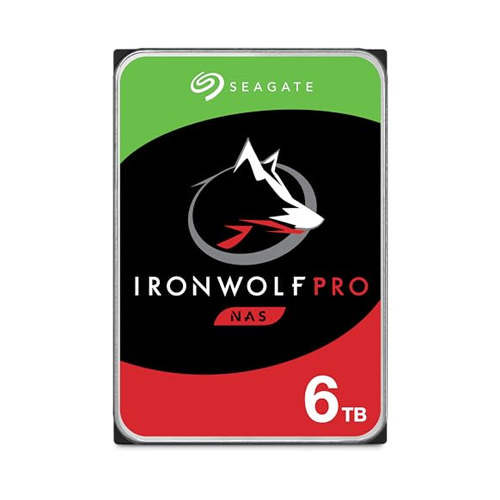 Seagate IronWolf Pro 6TB 256MB Cache 7200 RPM Enterprise NAS Internal HDD ST6000NE0021