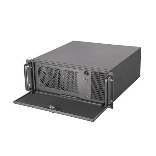 Silverstone RM42-502 4U rackmount server chassis with liquid cooling compatibility SST-RM42-502B