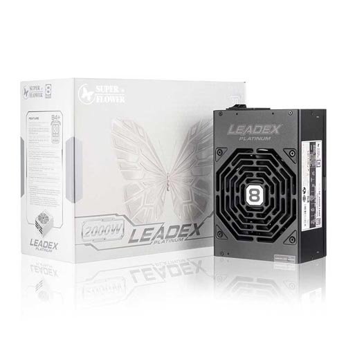 Super Flower Leadex 2000W 80 Plus Platinum Power Supply SF-2000F14HP
