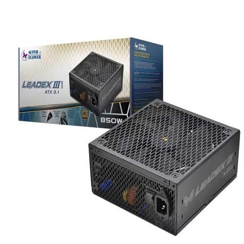Super Flower Leadex III Gold UP ATX 3.1 850 Watts Power Supply SF-850F14GE