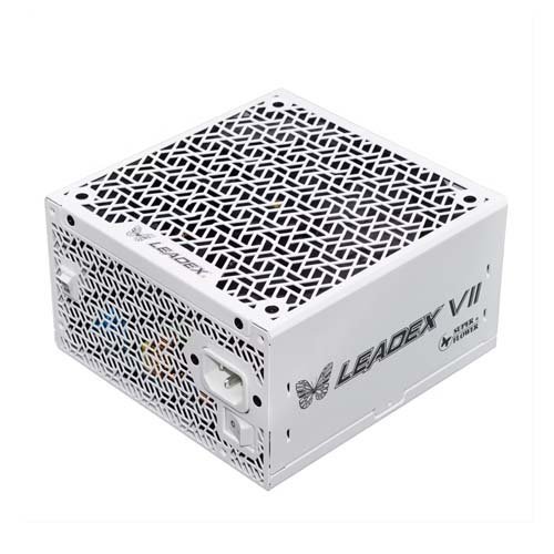 Super Flower Leadex VII XP PRO 1200W 80 plus Platinum Full Modular ATX 3.1 PCIe 5.1 Power Supply SF-1200F14XP White
