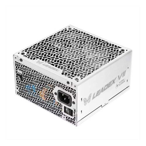 Super Flower Leadex VII XP PRO 850W ATX 3.1 Pcie 5.1 80 PLUS Cybenetics Platinum Certified Power Supply SF-850F14XP White