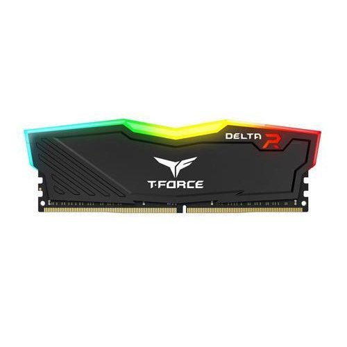 Team Group DELTA RGB 8GB (1X8GB) 3600 MHz DDR4 Black Memory TF3D48G3600HC18J01