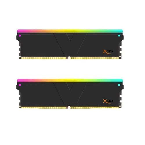 V-COLOR Manta XSky RGB 64GB ( 32GB x 2 ) 6000MHz DDR5 RAM memory Black TMXSO3260830KKK