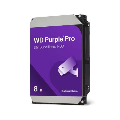 WESTERN DIGITAL PURPLE PRO 8TB 267MBs SURVEILLANCE DESKTOP HARD DRIVE WD8002PURP